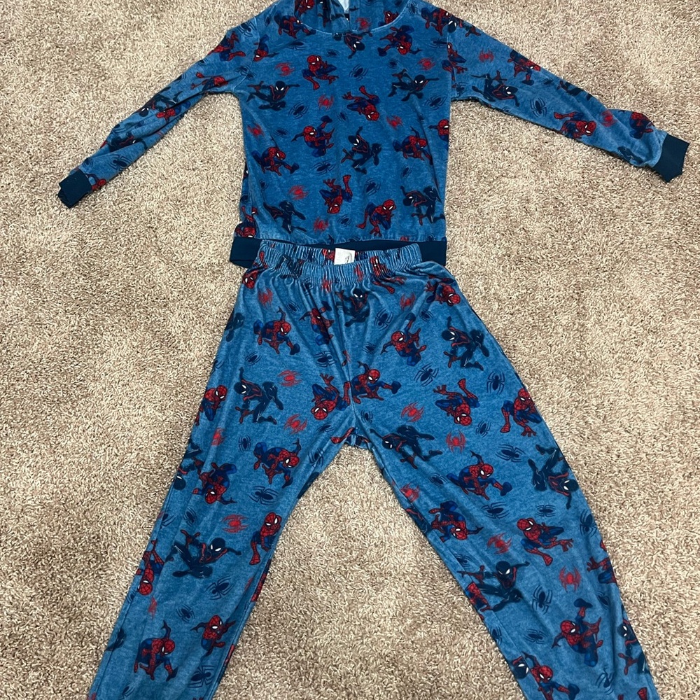 Marvel Blue & Red Spider-Man Kids Pajama Set